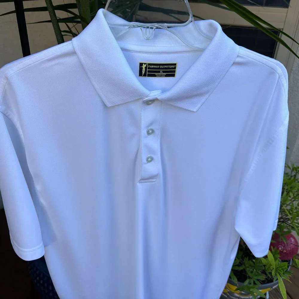 FAIRWAY OUTFITTERS White Polo Shirt - Picture 4 of 6